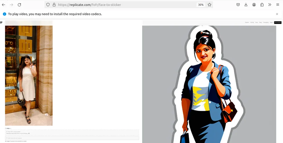 Adding a white border to an image for sticker effect