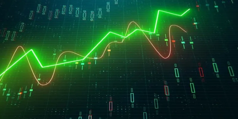 Candlestick chart example
