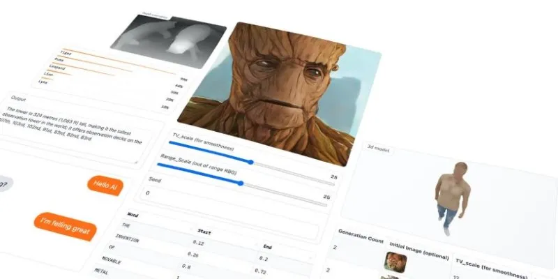 Example of Gradio App Mode