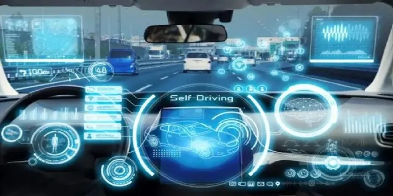 Engineers testing AI systems in autonomous vehicles