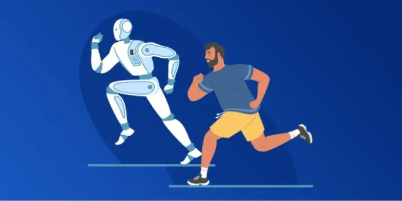 Robot in a race