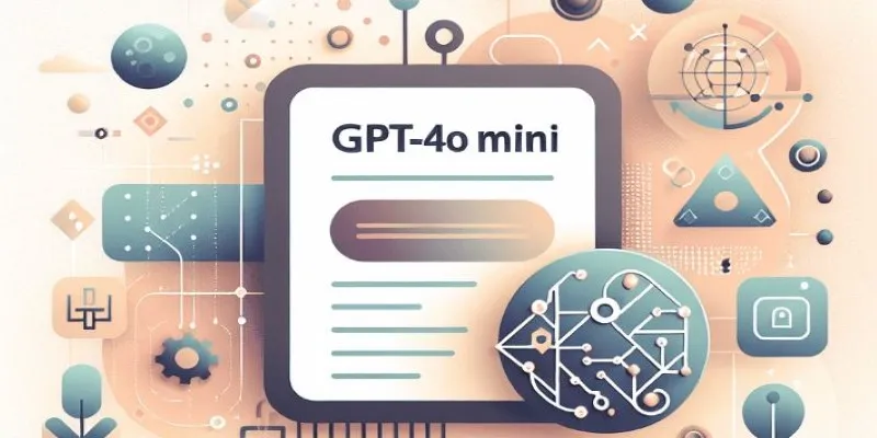An illustration showcasing the efficiency of GPT-4o Mini in various applications
