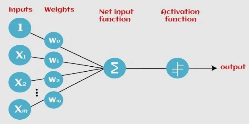 Perceptron applications in binary classification