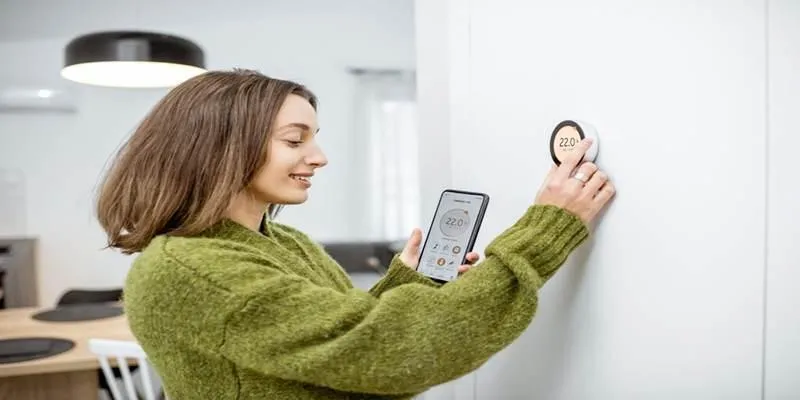 AI thermostat interface
