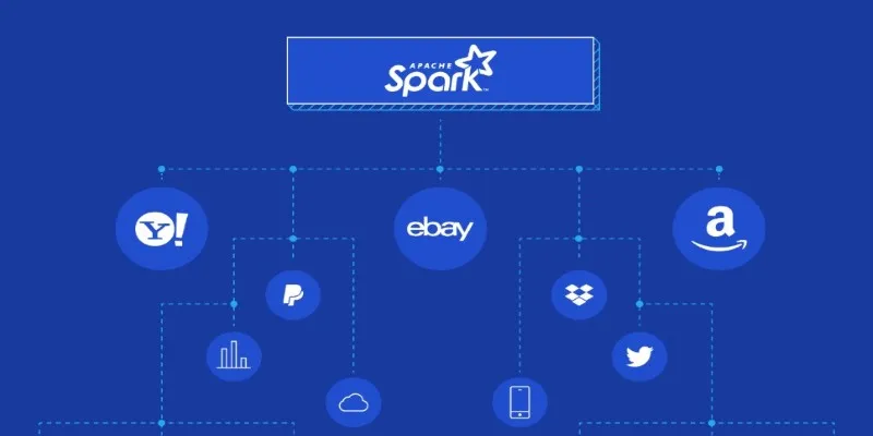 Apache Spark processing
illustration