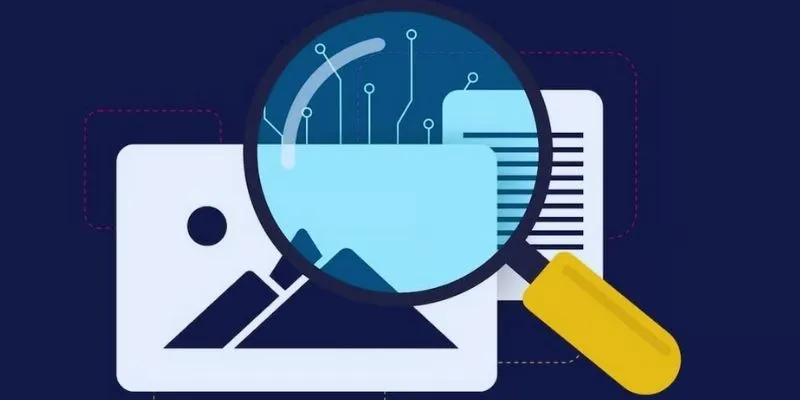 AI-generated content illustration