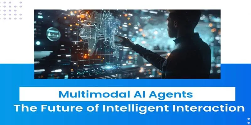 Multimodal AI agents illustration