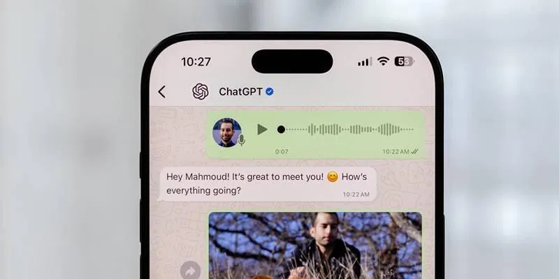 Voice Messaging Support with ChatGPT on WhatsApp