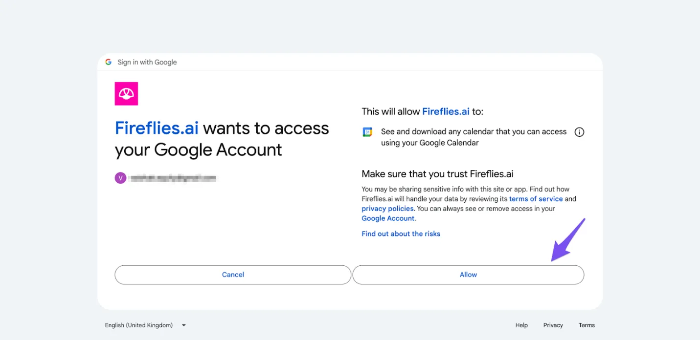 Fireflies setup dashboard