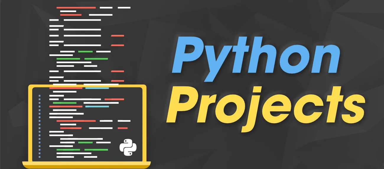 Python project ideas illustration