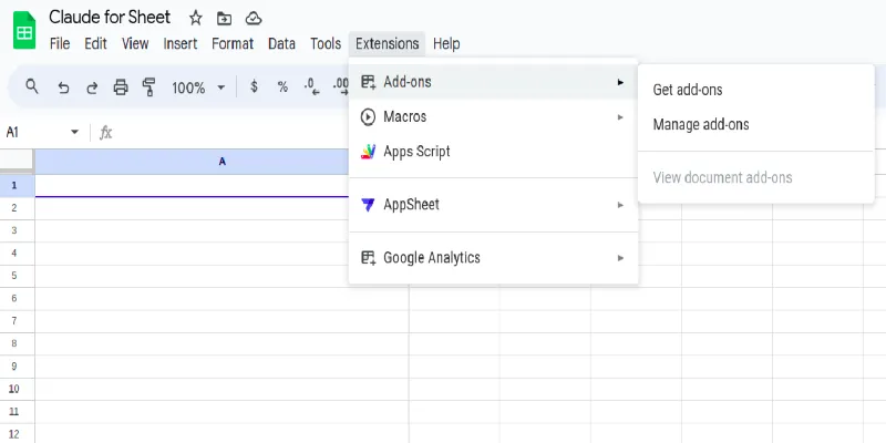 How to Use Claude in Google Sheets for Smarter Workflows