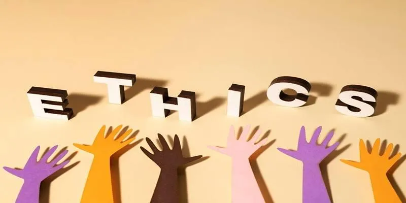 AI safety and ethics illustration
