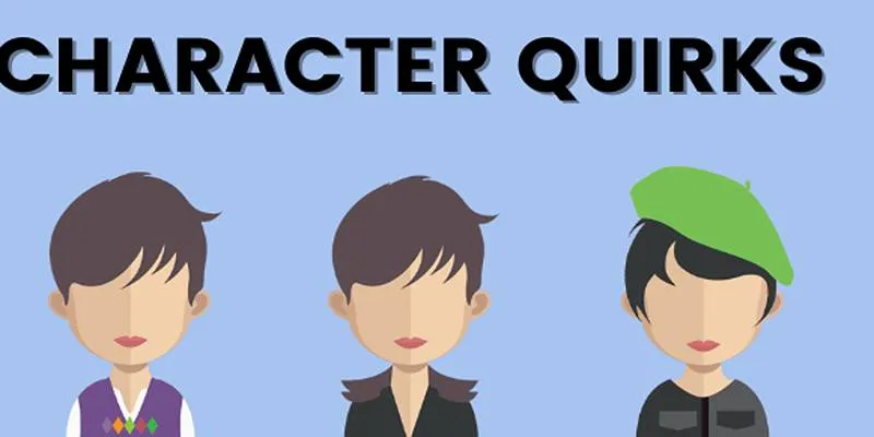 Illustration of a character with unique quirks