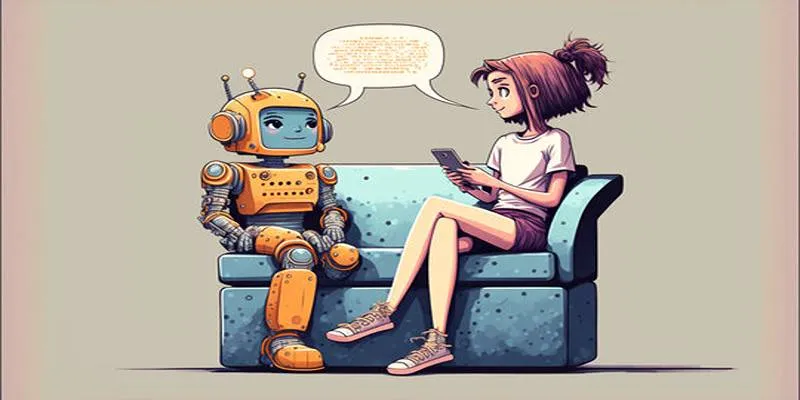 Illustration of a character's daily routine