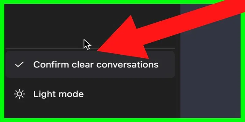 Delete Conversation History