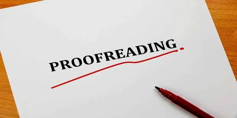 Proofreading and editing support