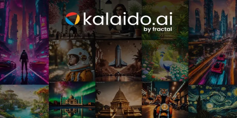 Kalaido.ai user
interface