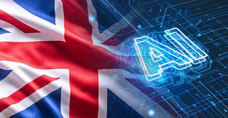 A view of London, representing the UK’s influence in AI