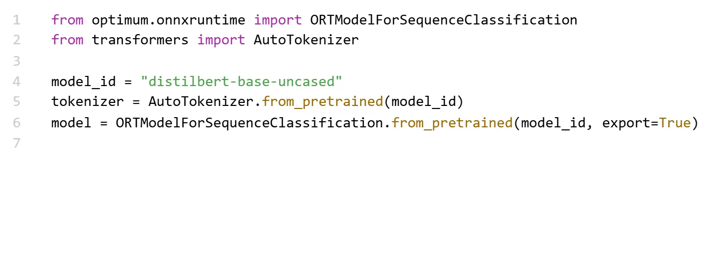 Convert Model to ONNX