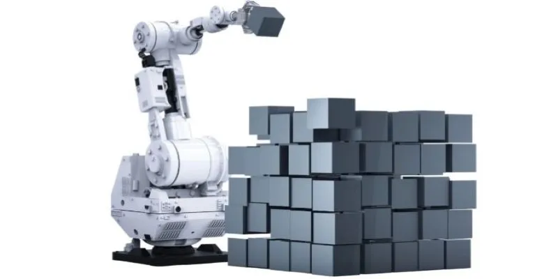 Robotic arm in action