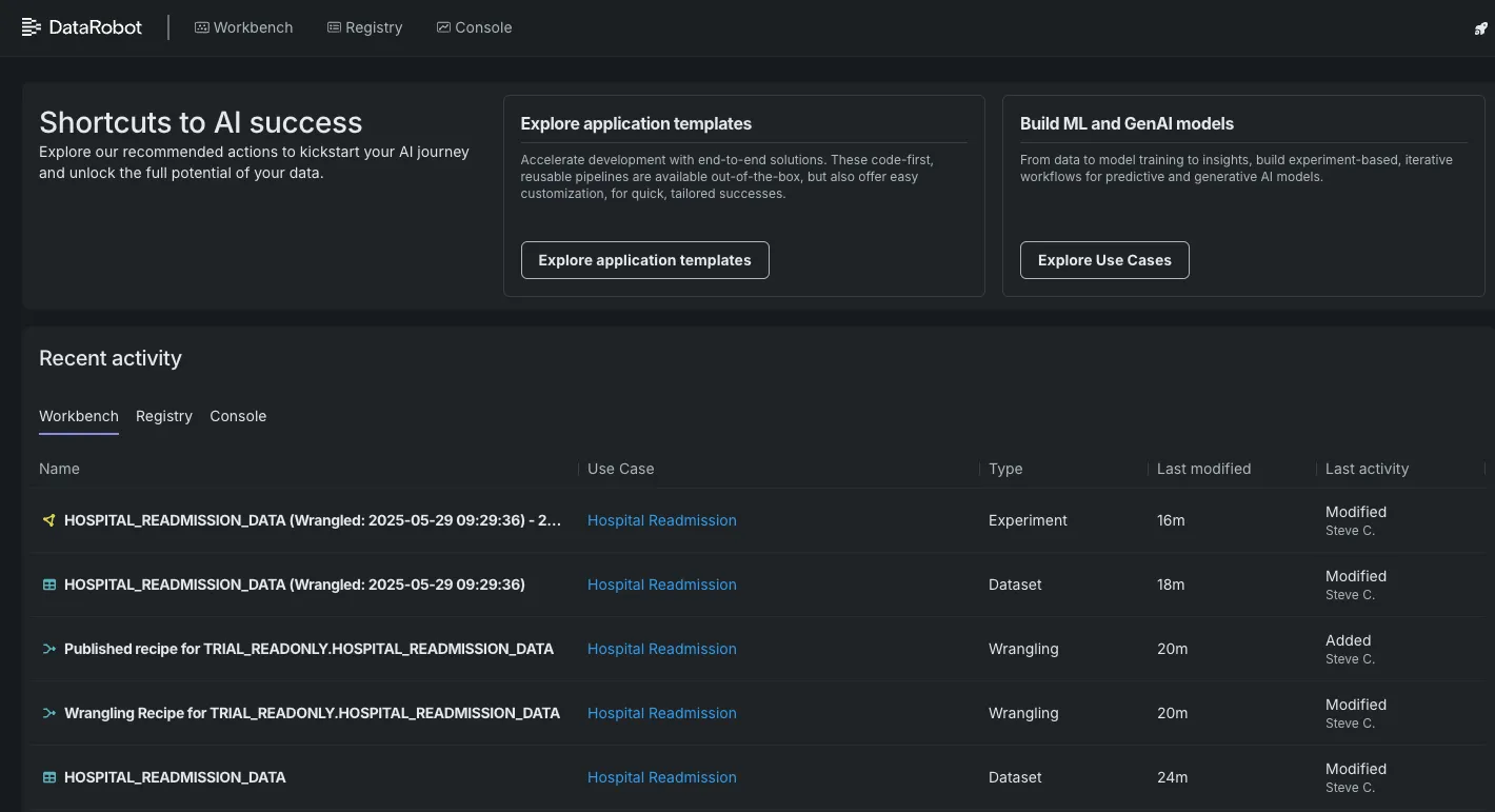 datarobot overview